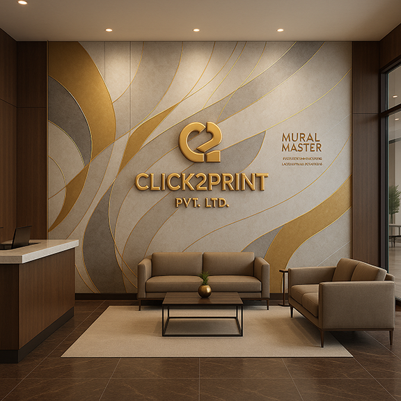 Executive Lobby Wall Branding
